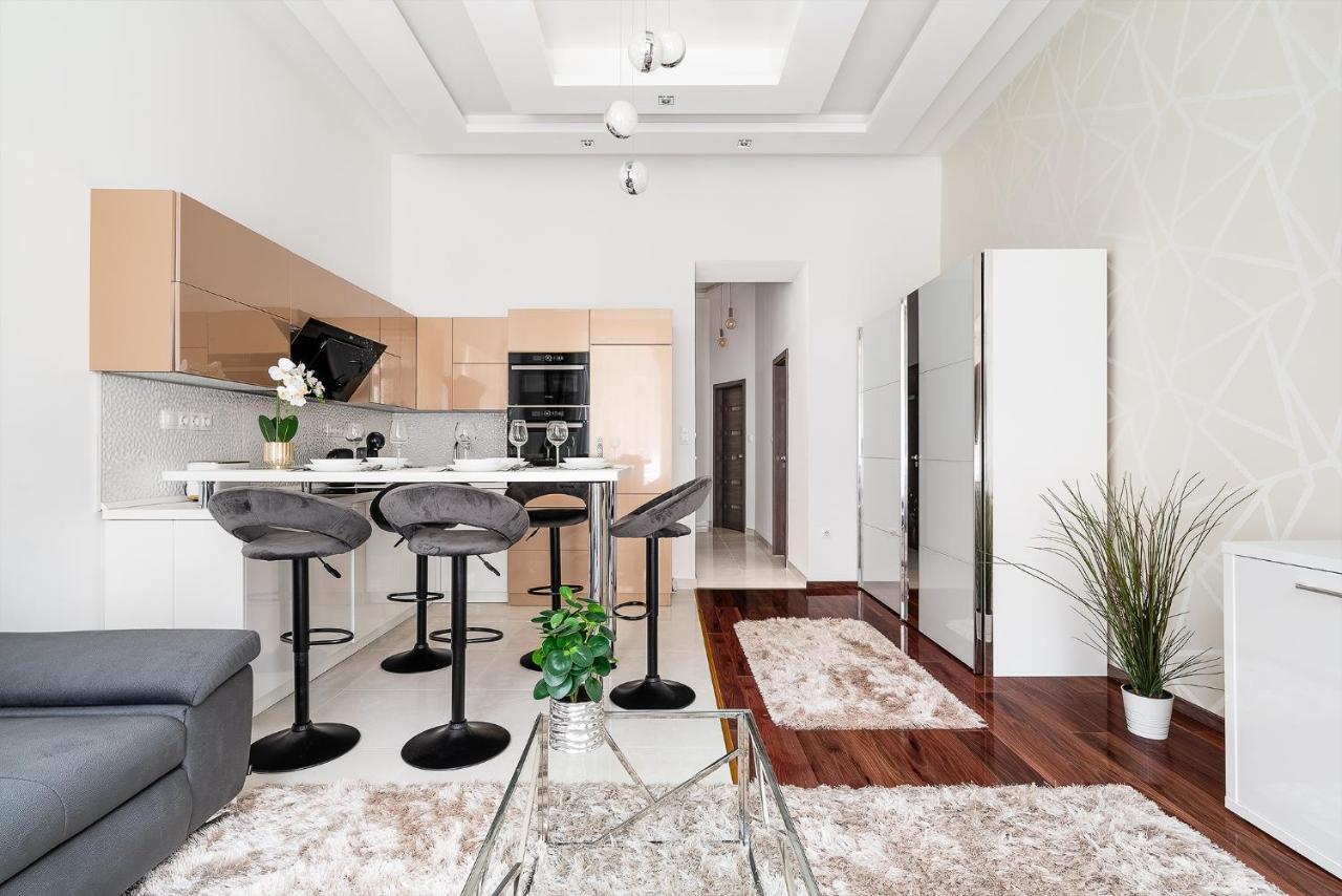 Luxury Apartment With Free Garage And Balcony In The Center Budapest Kültér fotó